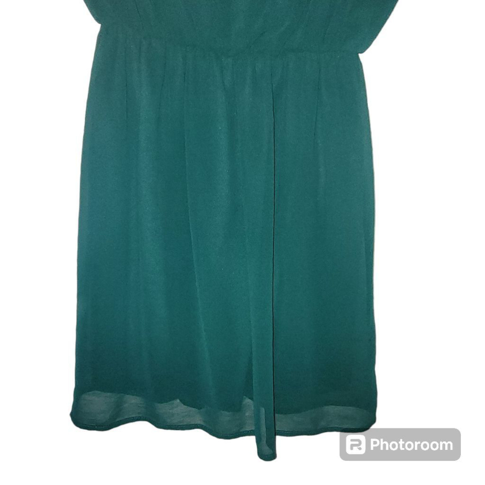 Women's Lush XS Teal Dress - Picture 5 of 9